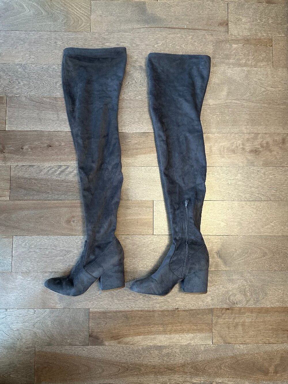 Steve Madden "Loyal" Over the Knee Suede Boots